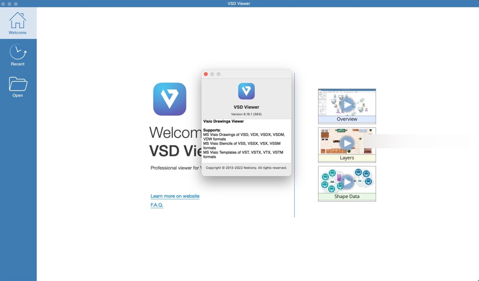 VSD Viewer for Mac：Visio绘图文件阅读器