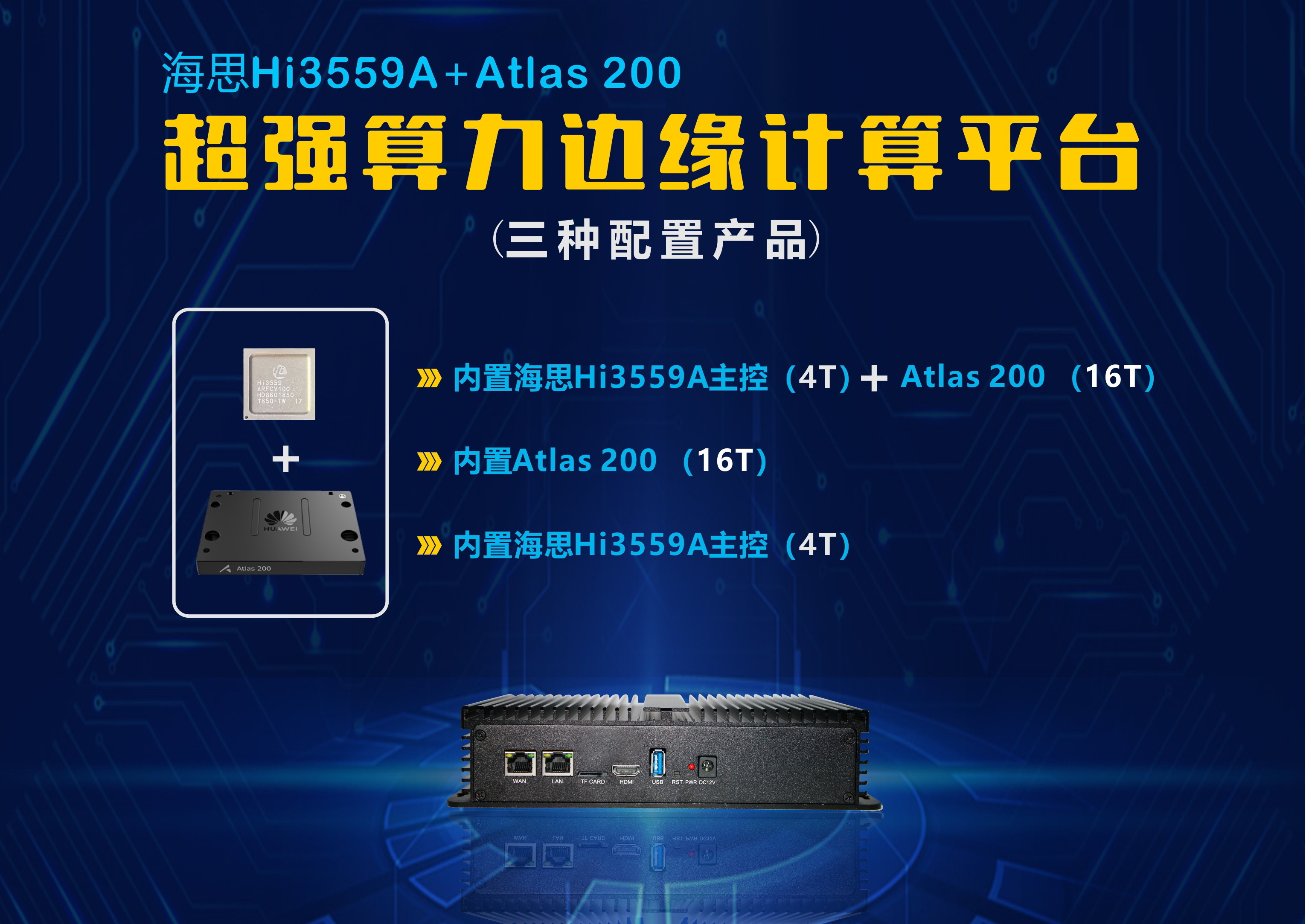 基于海思Hi3559A或者Atlas_200模块，Hi3559A(主)+Atlas_200（从）开发AI加速边缘计算主板的三种模式