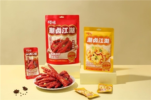 百草味推出“潮卤江湖”系列新品 聚焦地域风味创新