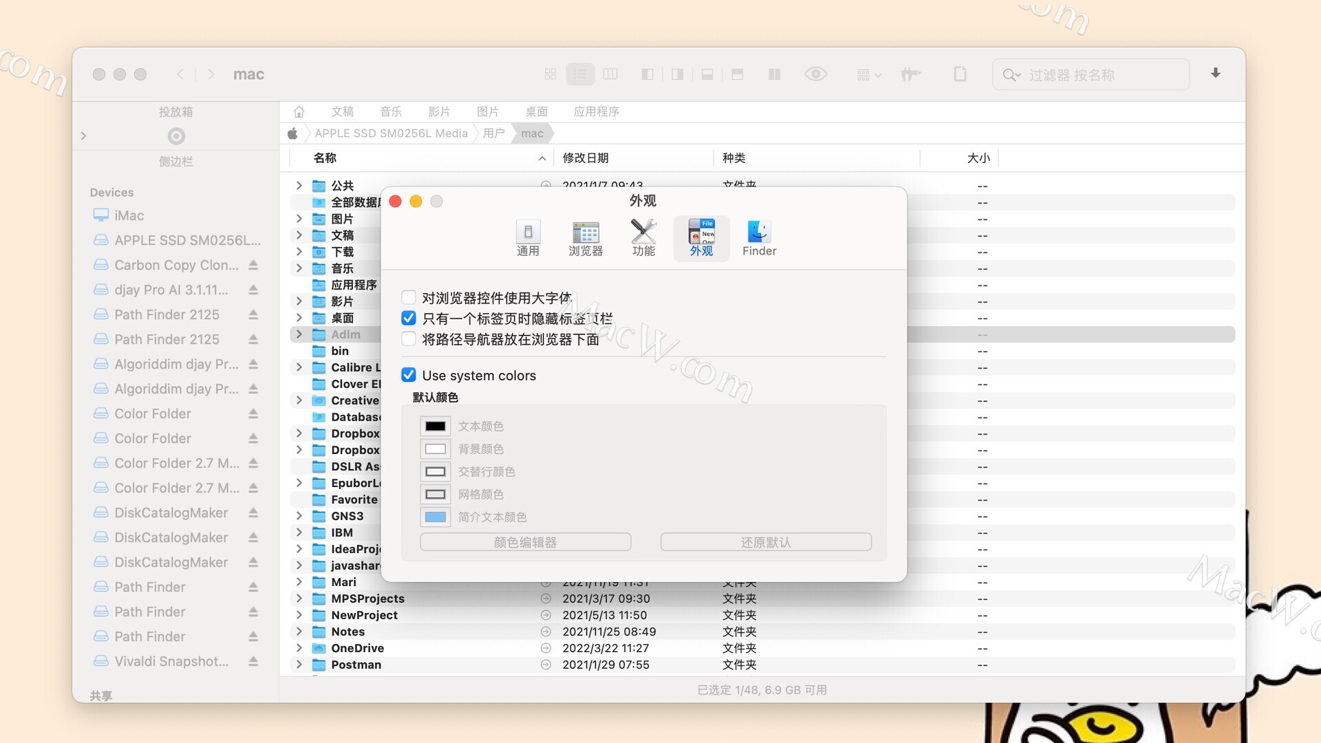 苹果Mac Finder 文件管理器替代工具：Path Finder