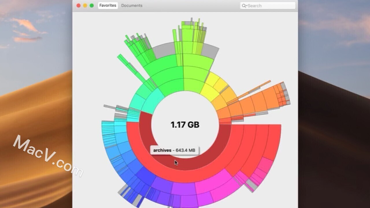 磁盘空间分析工具Disk Graph for Mac v3.0.4激活版