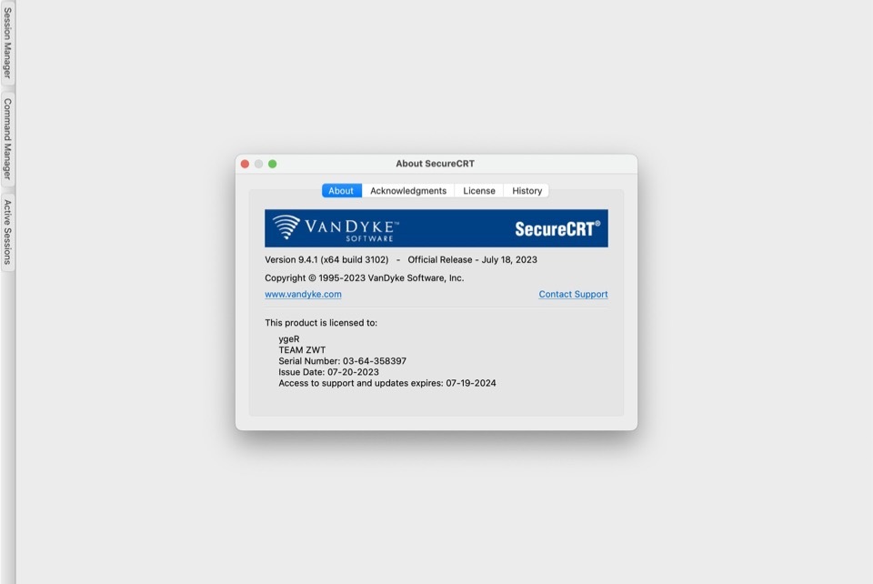 SecureCRT for mac(终端SSH仿真工具)v9.4.1中文激活版