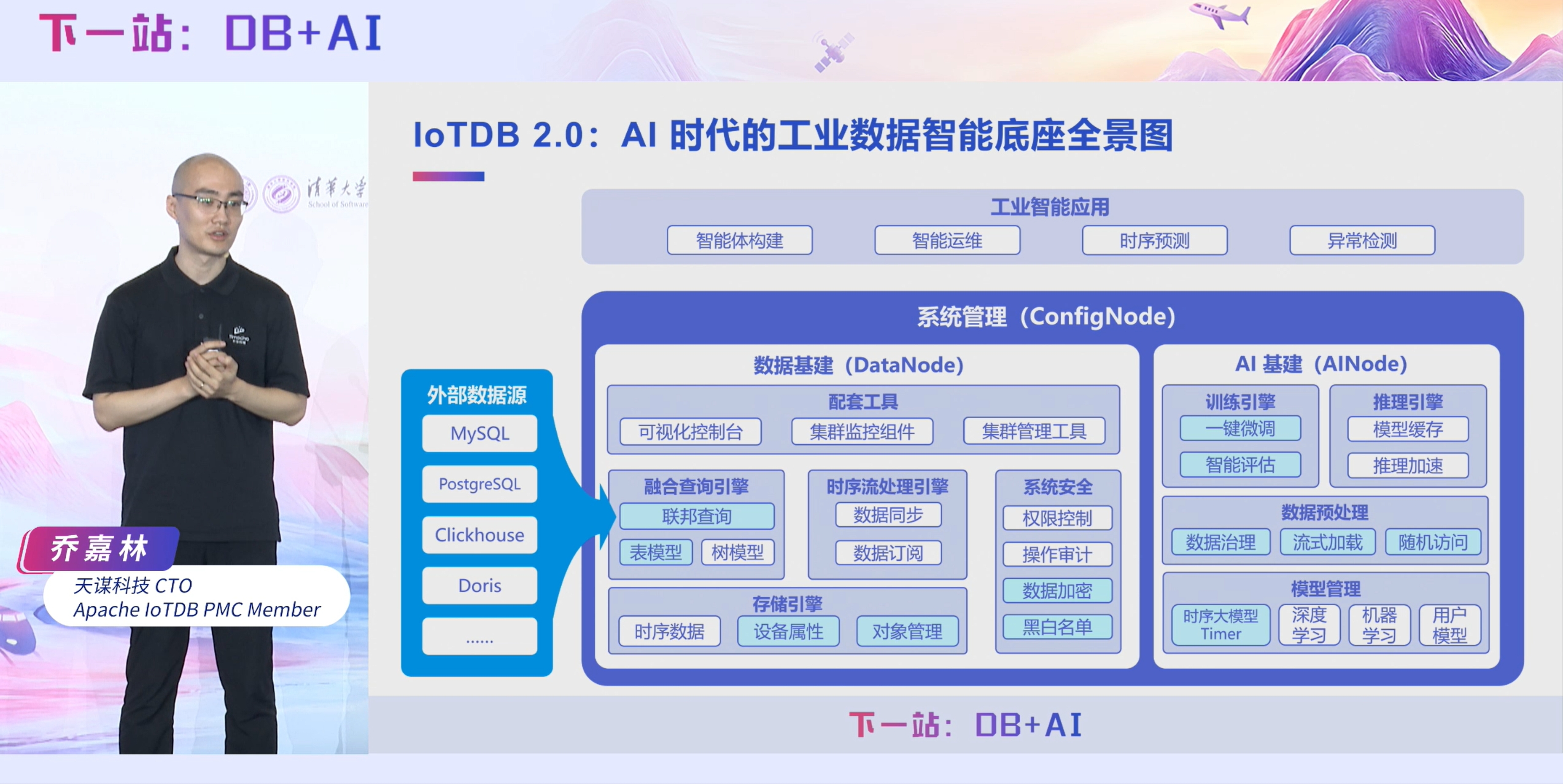 天谋科技 CTO 乔嘉林博士:时序数据库 IoTDB 步入 2.0,3 大方向,9 大升级