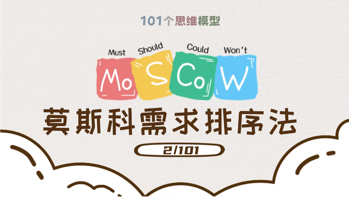 需求太多处理不过来？MoSCoW模型帮你