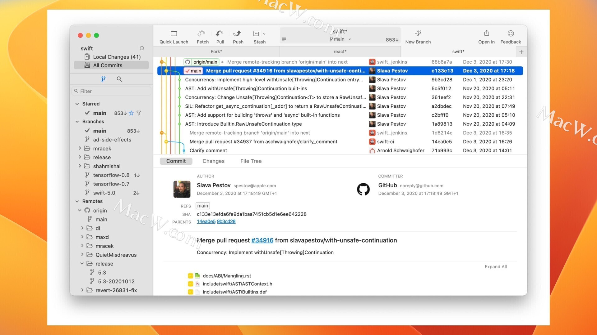 Fork for Mac(Git客户端)v2.53.1激活版