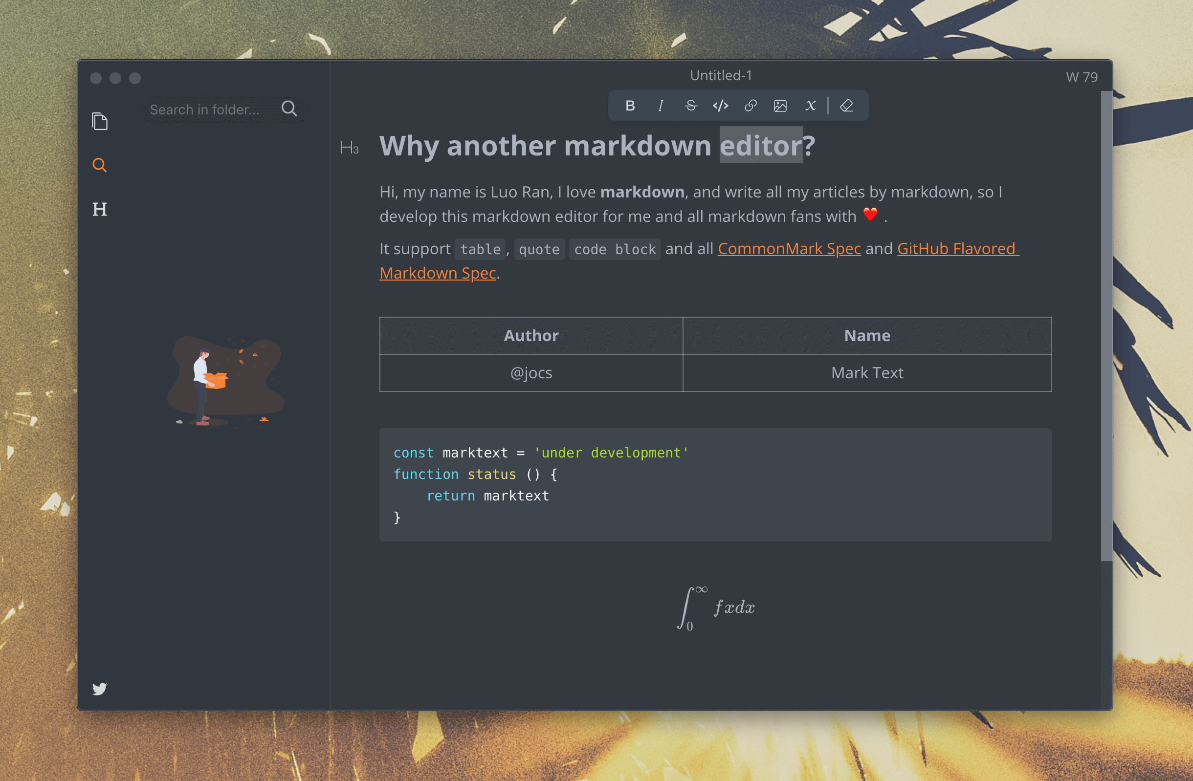 盘点一些好用且小众的 Markdown 编辑器