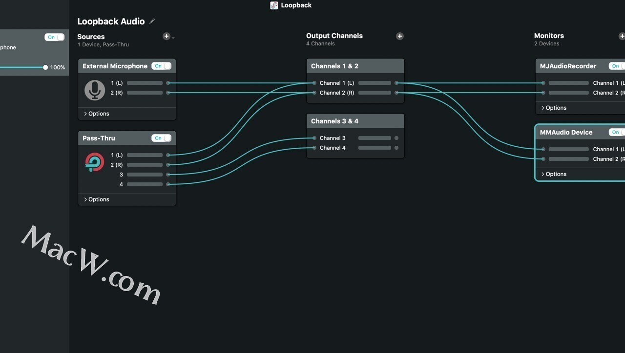 Loopback for Mac 虚拟音频设备 v2.4.5激活版