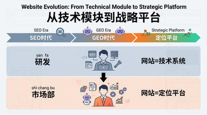 AI时代,B2B公司官网应由市场部维护
