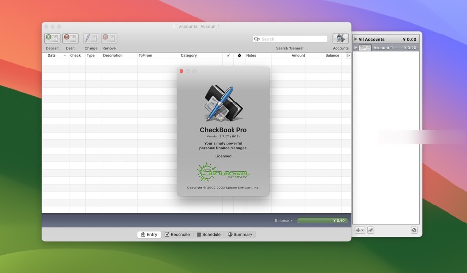 CheckBook Pro for mac(个人理财管理工具) v2.7.27注册激活版