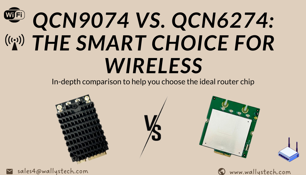 QCN9074 and QCN6274: Get through the fog of technology and choose your communication partner