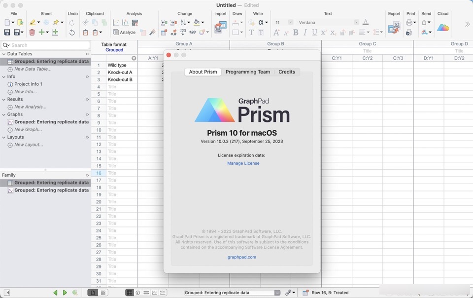 GraphPad Prism 10 for mac(统计分析绘图软件) v10.0.0.3注册激活版