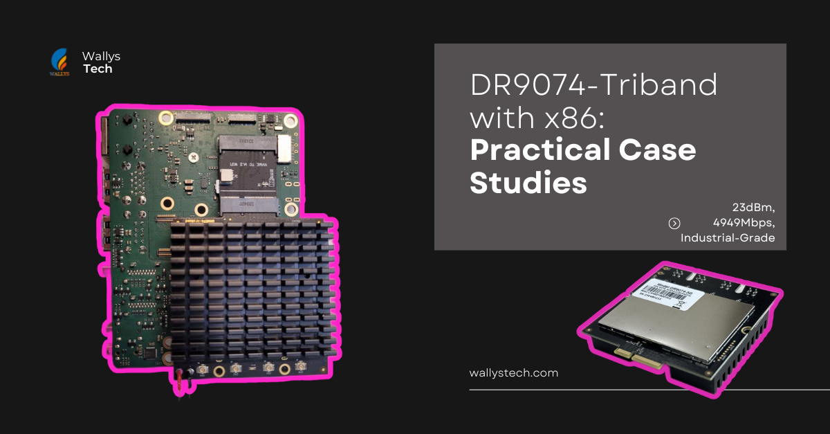 QCN9074|QCN9024 Tri-Band Capability Meets Versatile Development: ROCK 5B + DR9074-Triband!