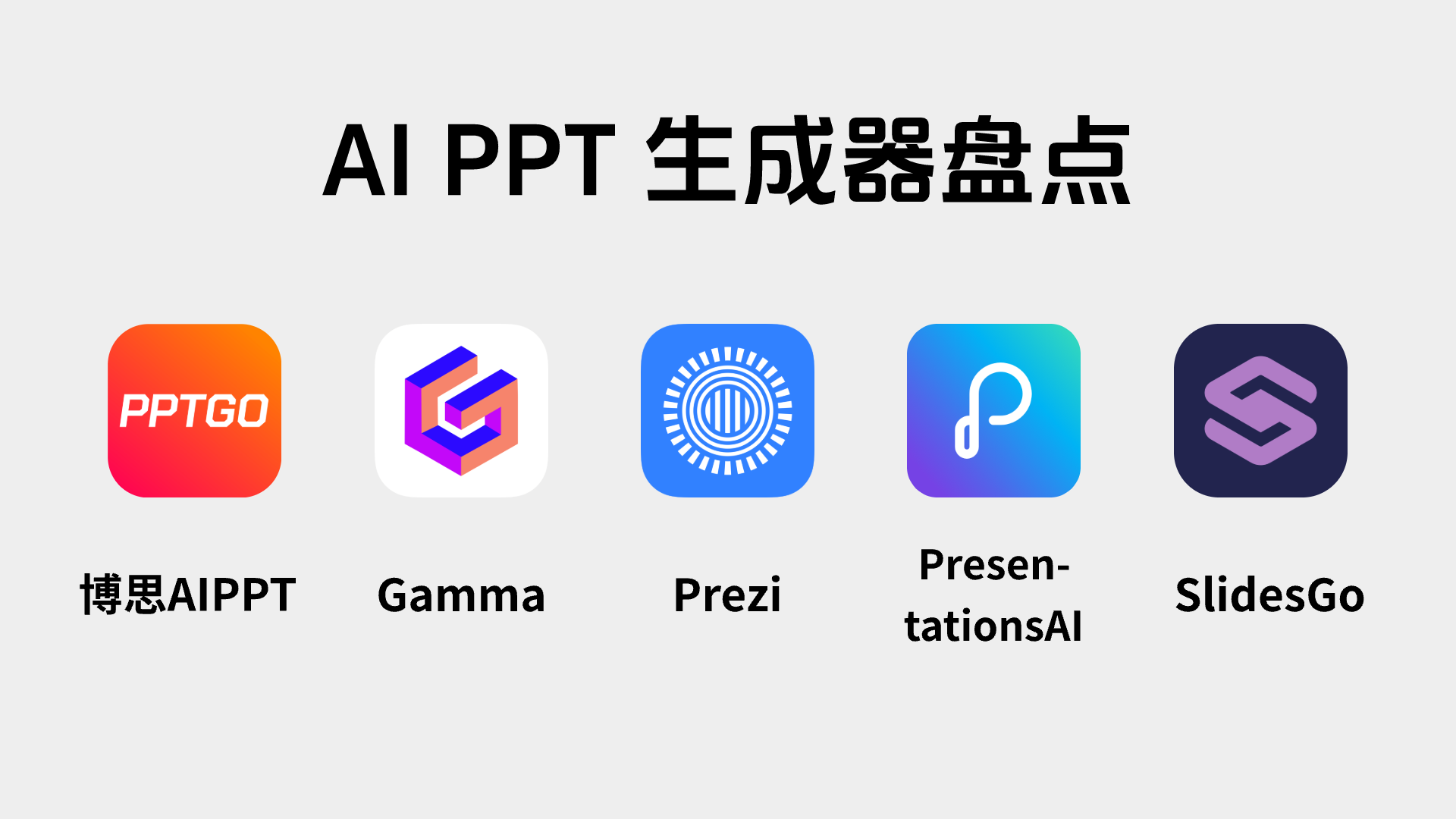 PPT自动生成器有哪些?6个好用的AI工具盘点