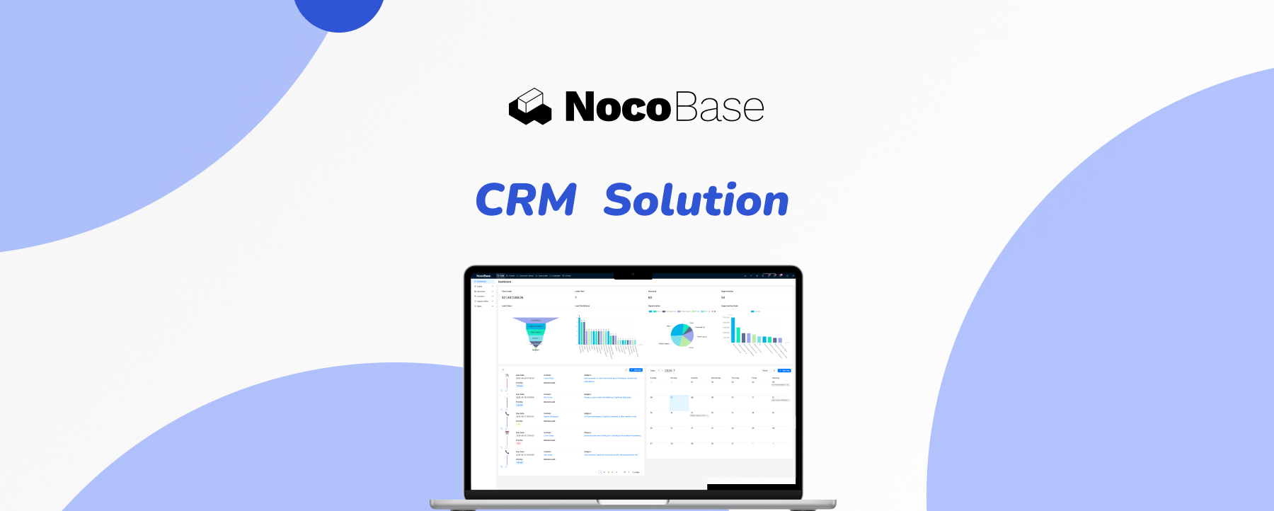 NocoBase CRM 解决方案正式上线！欢迎体验