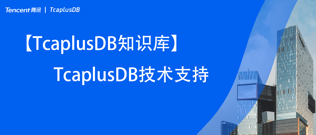 TcaplusDB小知识之TcaplusDB技术支持