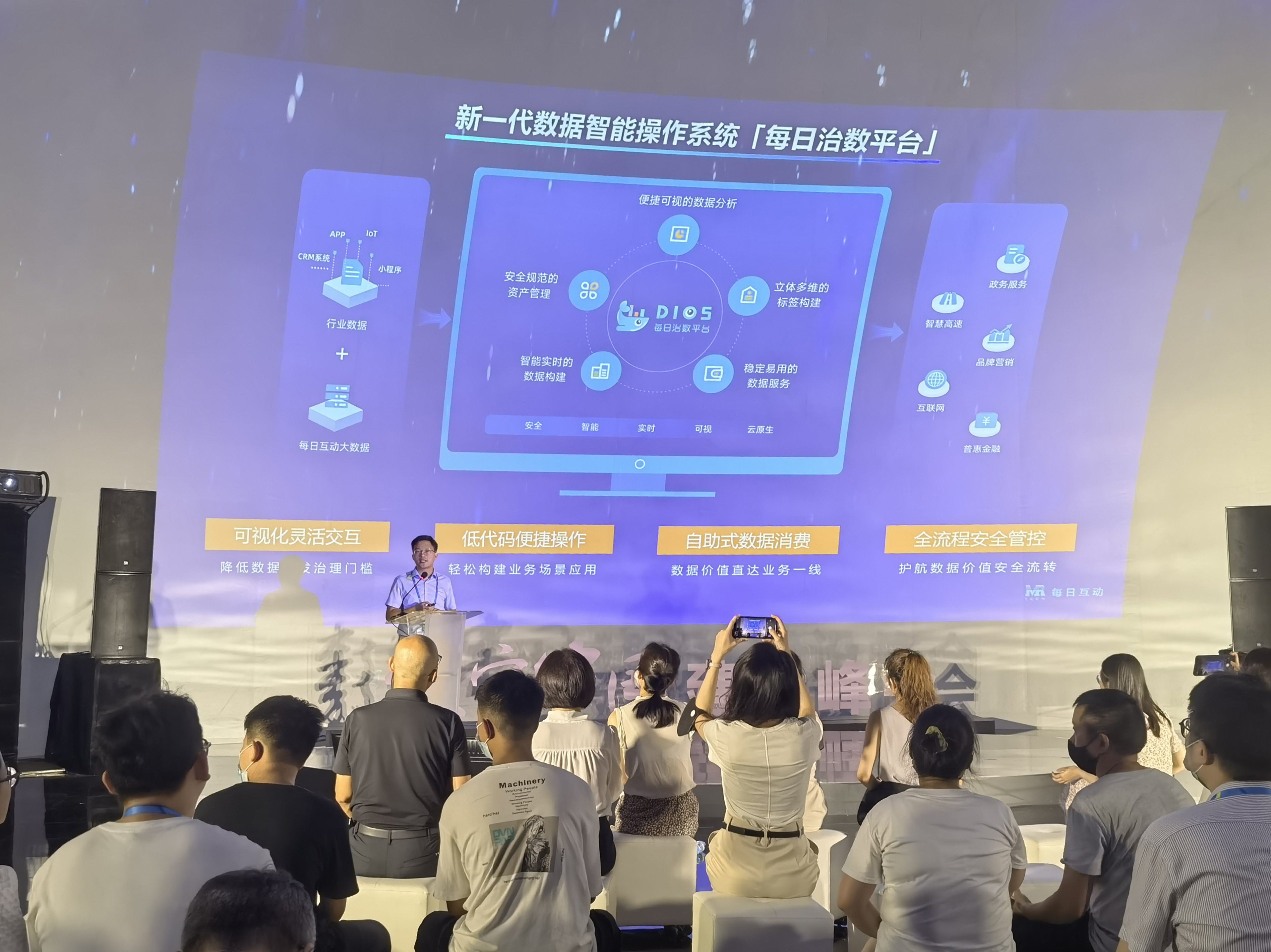 第五届数字中国建设峰会举行，每日互动发布每日治数平台DIOS创新成果