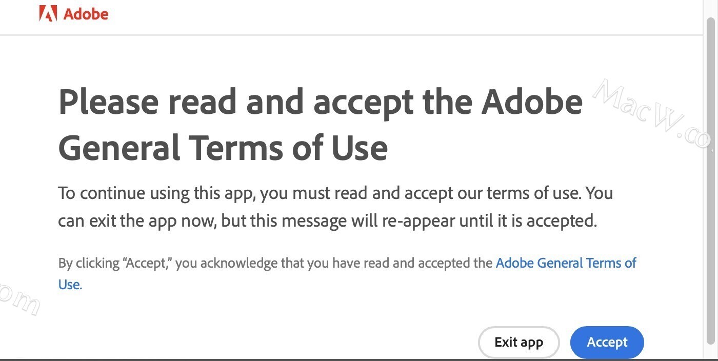 运行Adobe应用提示非正版This non-genuine Adobe app has been disabled soon如何解决