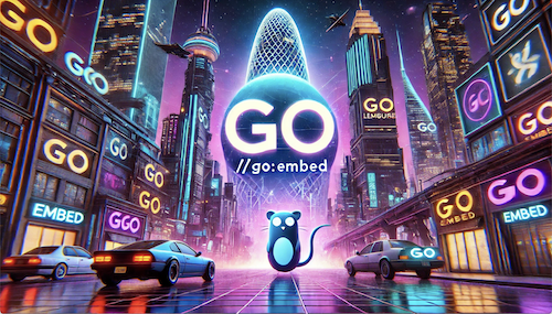 在 Go 中如何使用 go:embed 指令嵌入静态文件