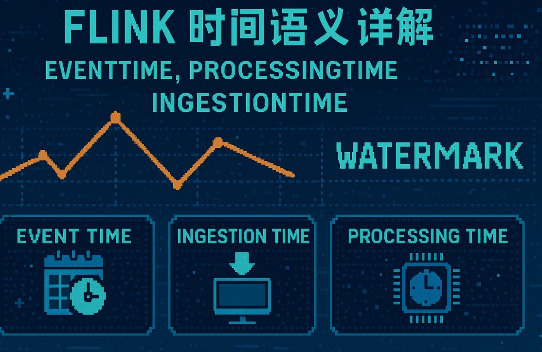 大数据-121 - Flink 时间语义详解:EventTime、ProcessingTime、IngestionTime 与 Watermark机制全解析