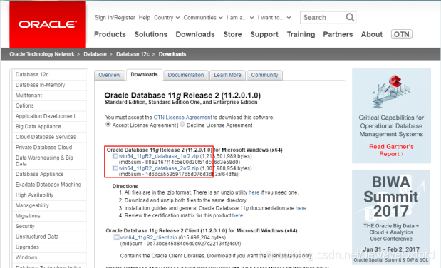 Oracle数据库的安装和使用指导