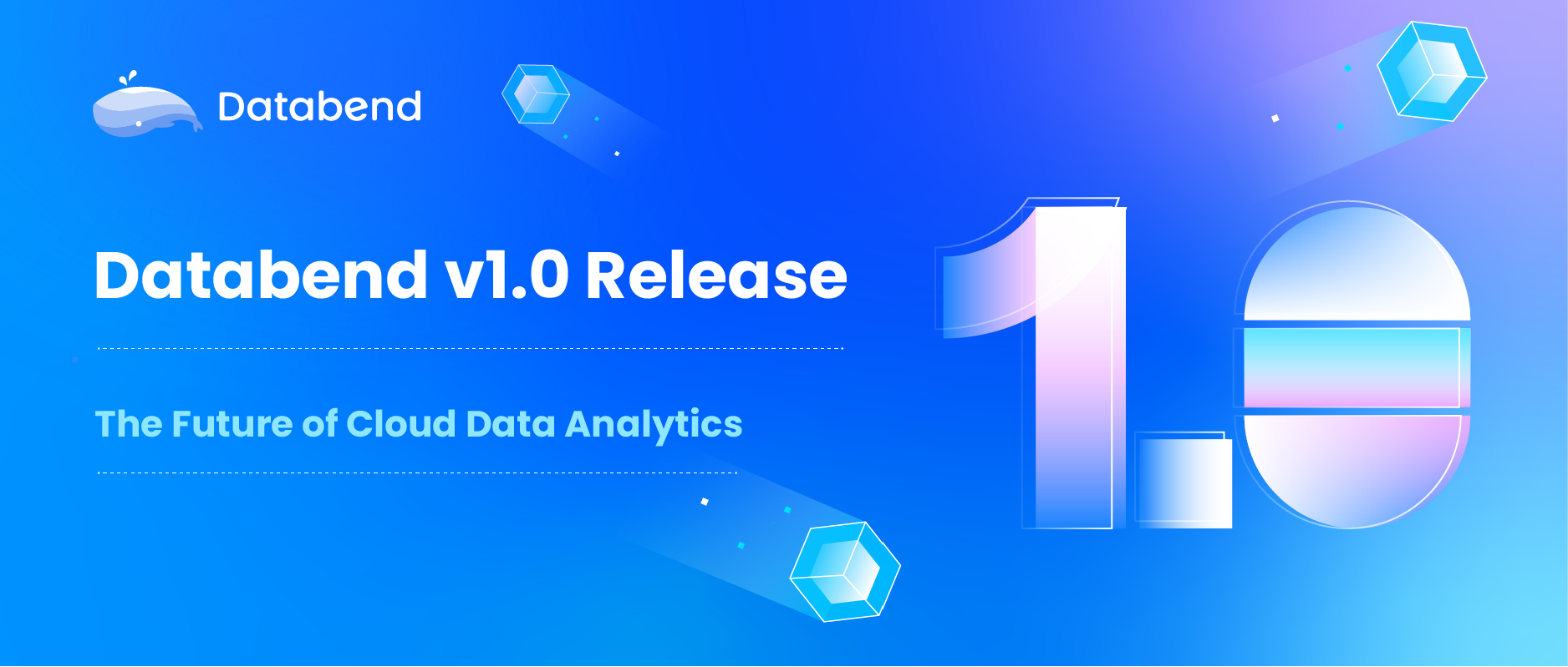 Databend v1.0 Release 正式发布