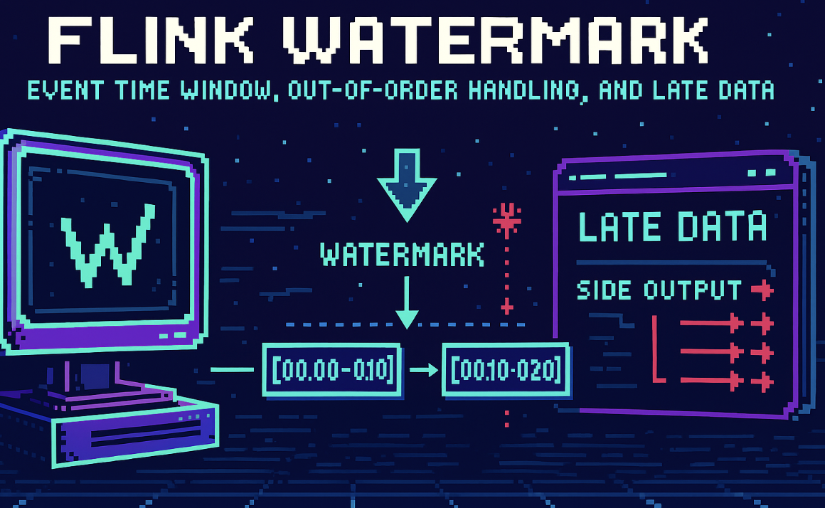 大数据-122 - Flink Watermark 全面解析:事件时间窗口、乱序处理与迟到数据完整指南
