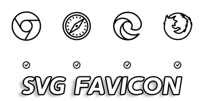 见微知著，细节上雕花：SVG生成矢量格式网站图标(Favicon)探究