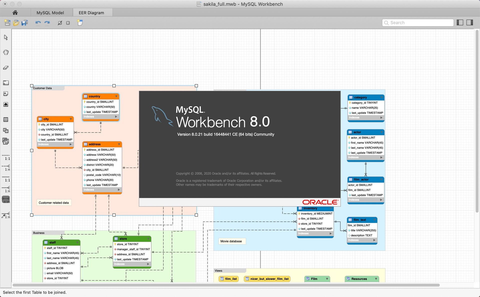 MySQL Workbench for mac(数据库工具) v8.0.21激活版