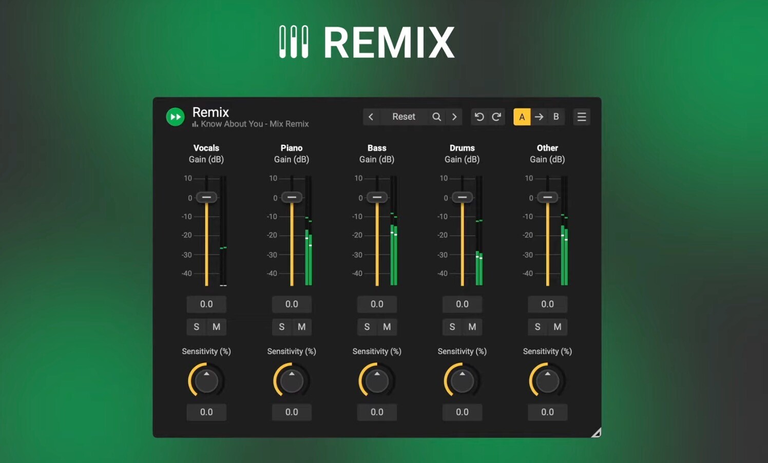 专为Mac用户设计的实时音乐分离插件 Acon Digital Remix