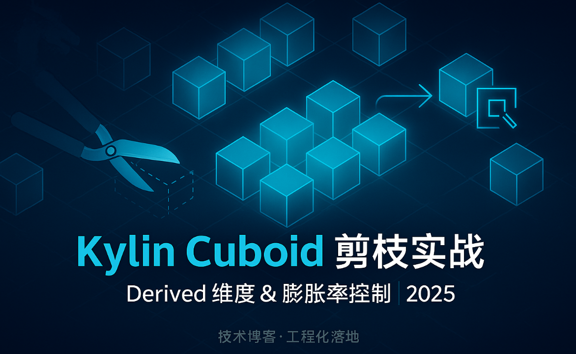 大数据-164 Apache Kylin Cuboid 剪枝实战:Derived 维度与膨胀率控制