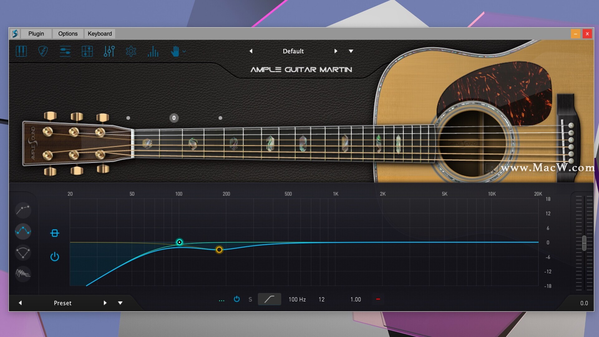 mac吉他原生插件 Ample Sound Ample Guitar M