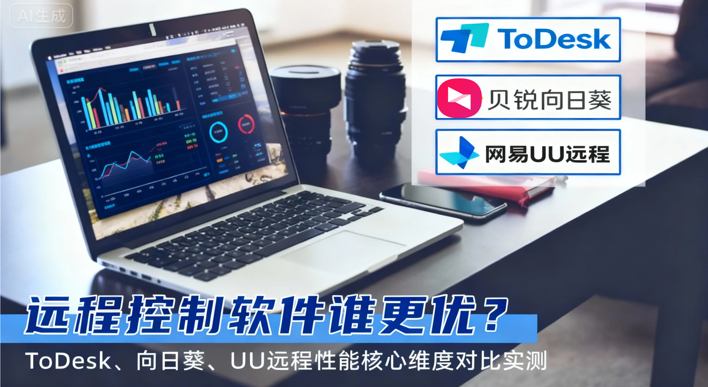 远程控制软件谁更优？ToDesk、向日葵、UU 远程性能核心维度对比实测