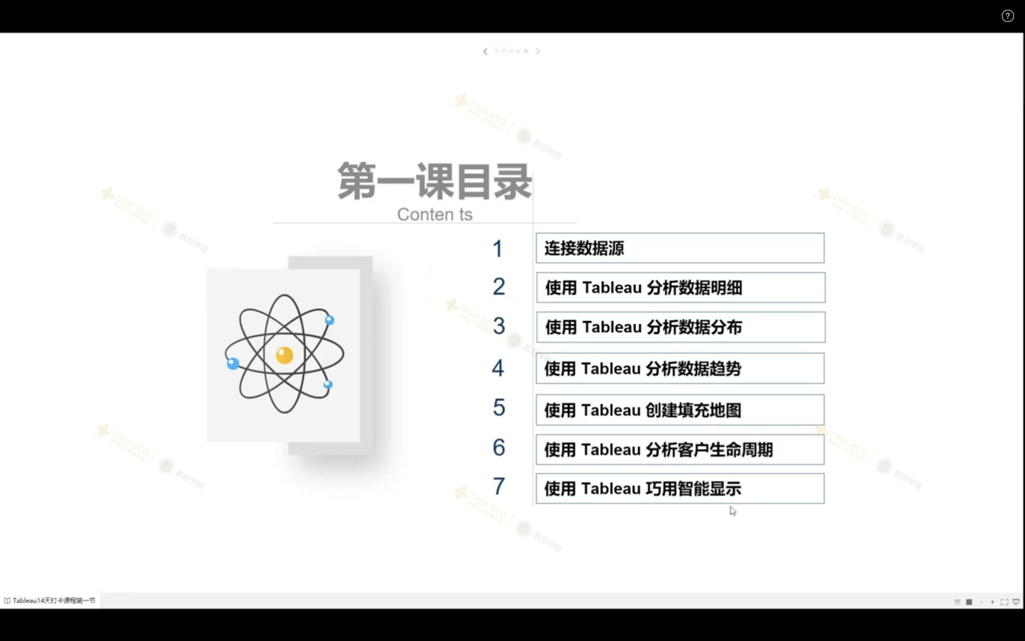 【1月班】Tableau 技能 14 天打卡训练营-Day1: 完成第一个可视化