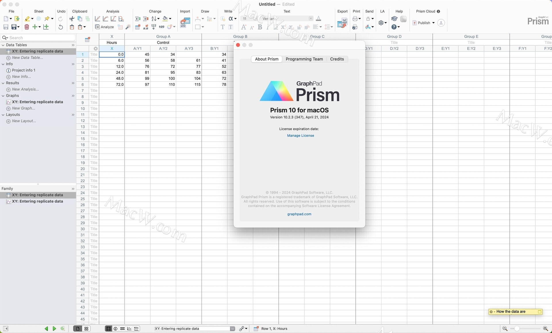 支持m1/m2/m3 graphpad prism 10激活直装版下载 医学绘图工具