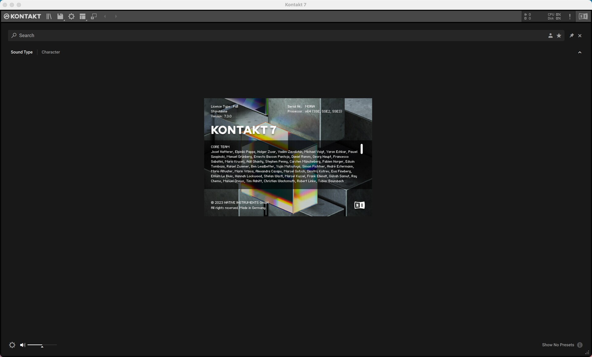 Mac音频采样器Kontakt 7最新版v7.3.0下载