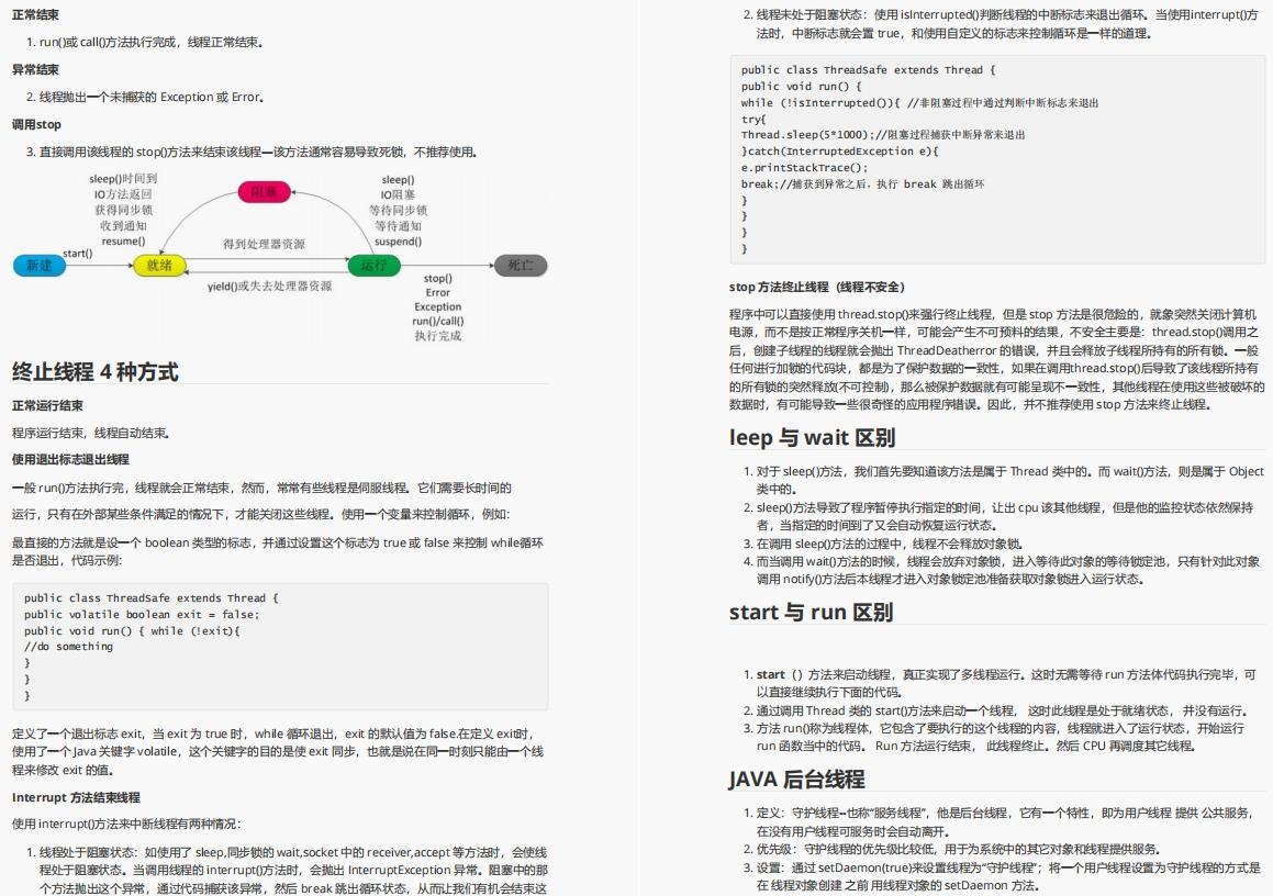 2024最新最全Java面试八股文整理！