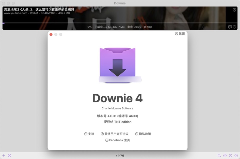 Downie 4 for Mac(最好用的视频下载软件) 4.6.31中文激活版