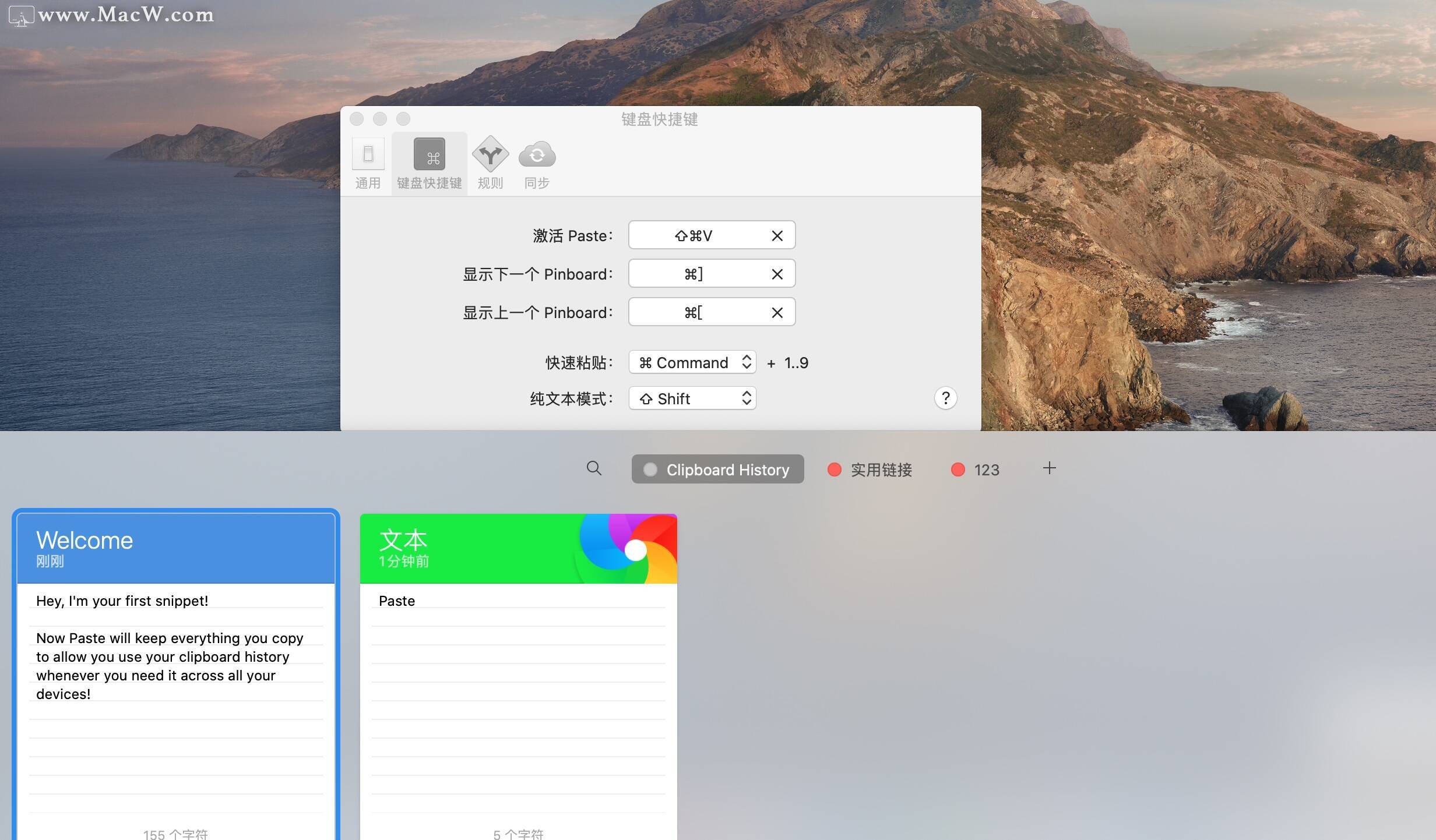 macOS剪切板管理工具 Paste for Mac 中文免激活版