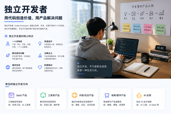 从 SOLO 独立开发者社区，我看到了越来越多开发者开始做自己的产品