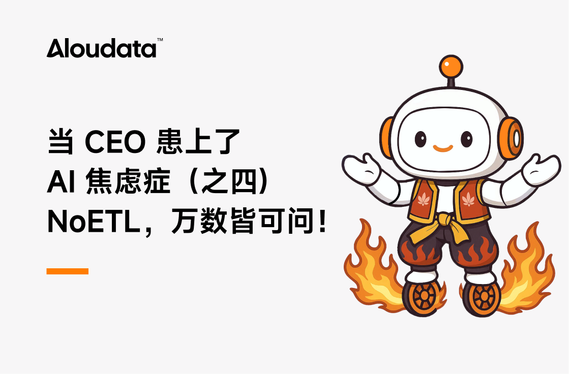 当 CEO 患上了 AI 焦虑症（之四）：NoETL，万数皆可问！