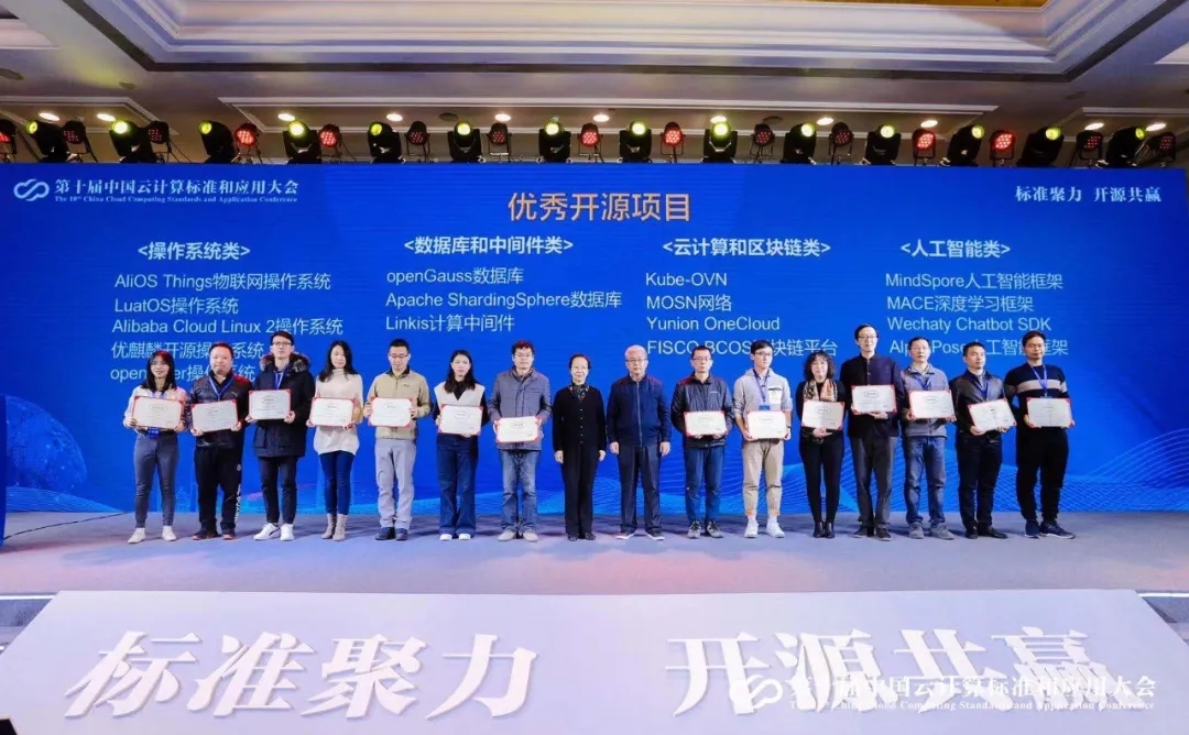 第十届中国云计算标准和应用大会落幕 灵雀云Kube-OVN斩获优秀开源项目奖