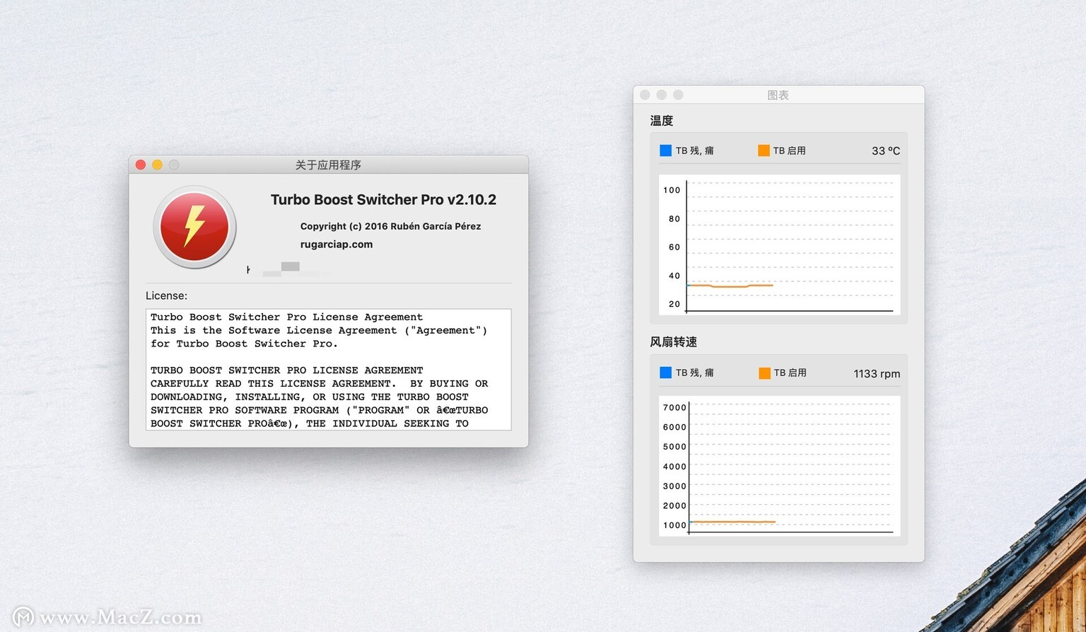 Turbo Boost Switcher for OS X –