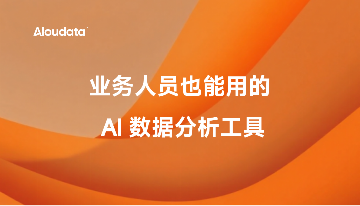 业务人员也能用的 AI 数据分析工具？Aloudata Agent “开箱即用”体验报告