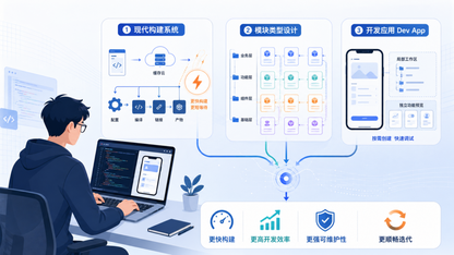 大型 iOS 应用生产力设计:构建系统、模块化架构与 Dev App 实践