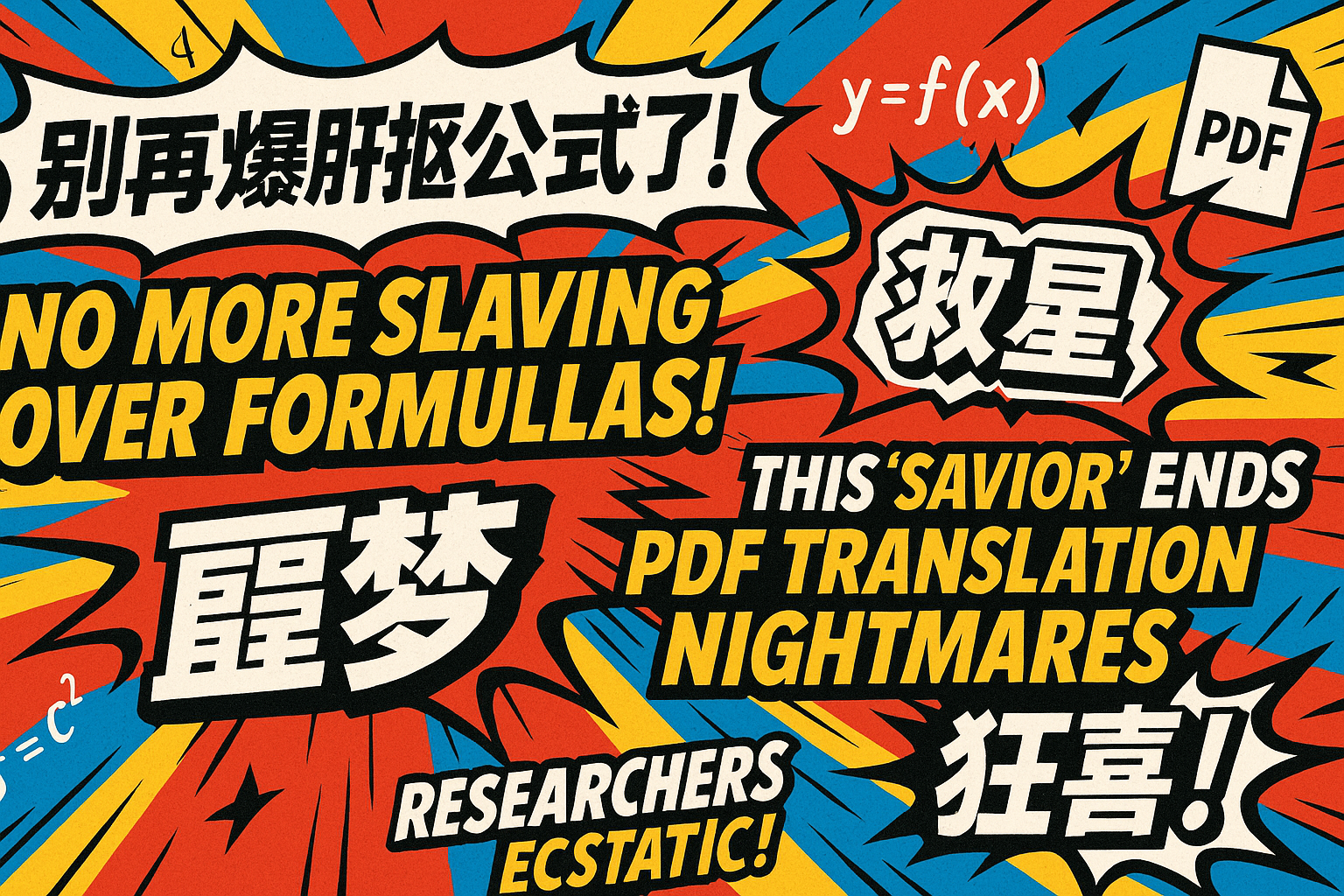 PDF 翻译神器 PDFMathTranslate 安装和使用教程