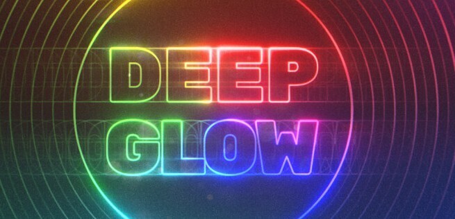 中文汉化版AE插件：Deep Glow发光特效 for mac