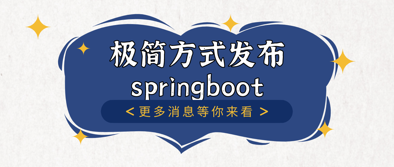 docker入门：极简方式发布springboot