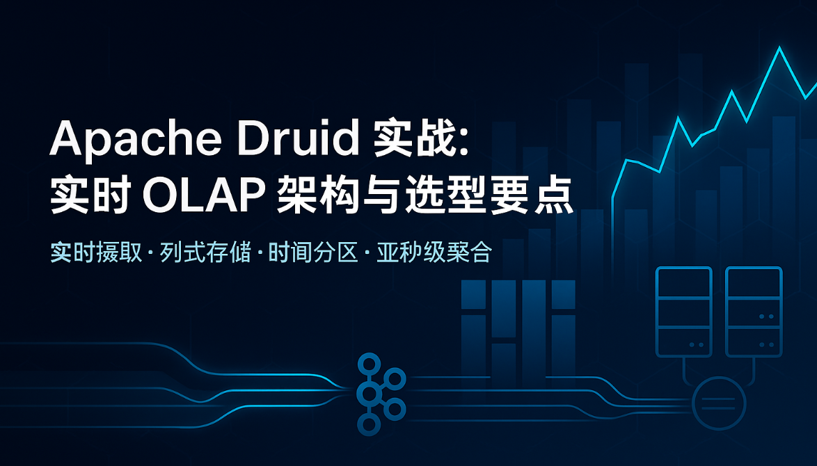 大数据-149 Apache Druid 实时 OLAP 架构与选型要点