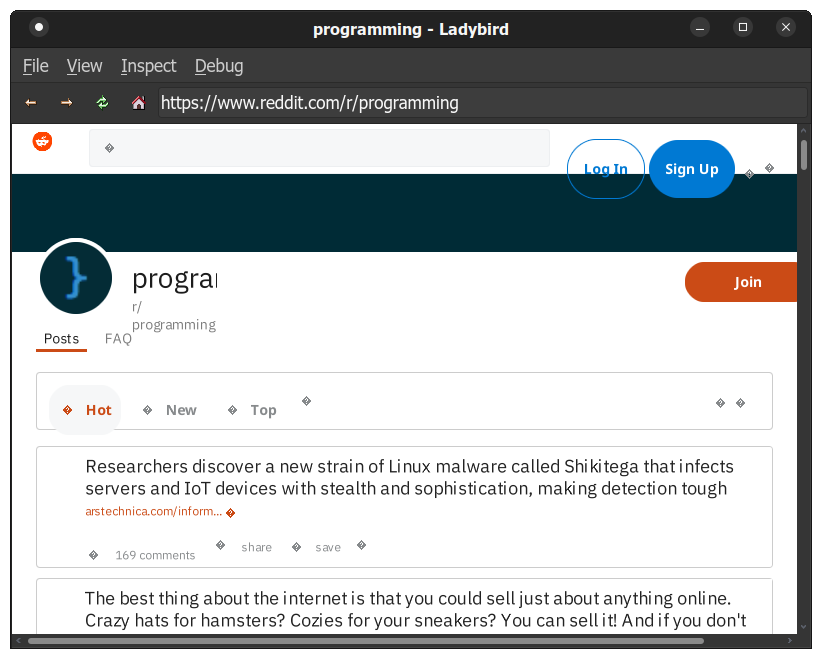 工赋开发者社区 | 从零开始的新跨平台浏览器：Ladybird 正式起飞
