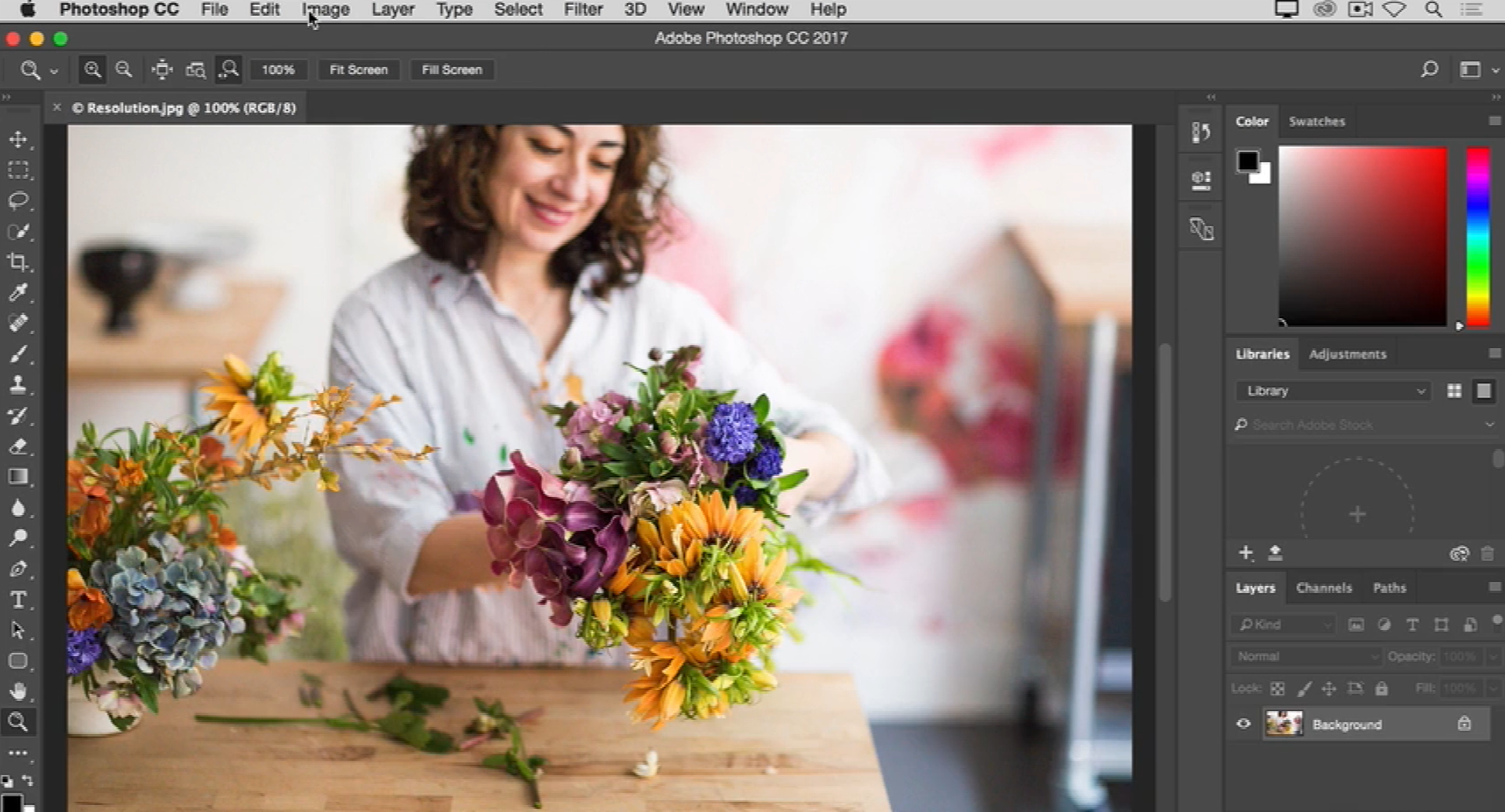 Adobe国际认证，Photoshop软件“更改图像分辨率”官方教程